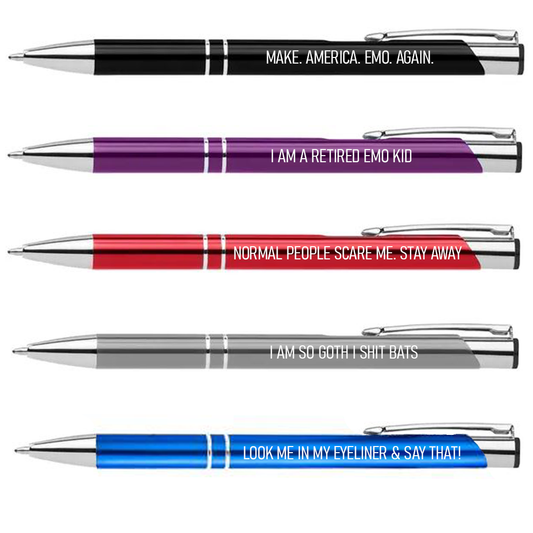 Emo / Goth Pen Pack